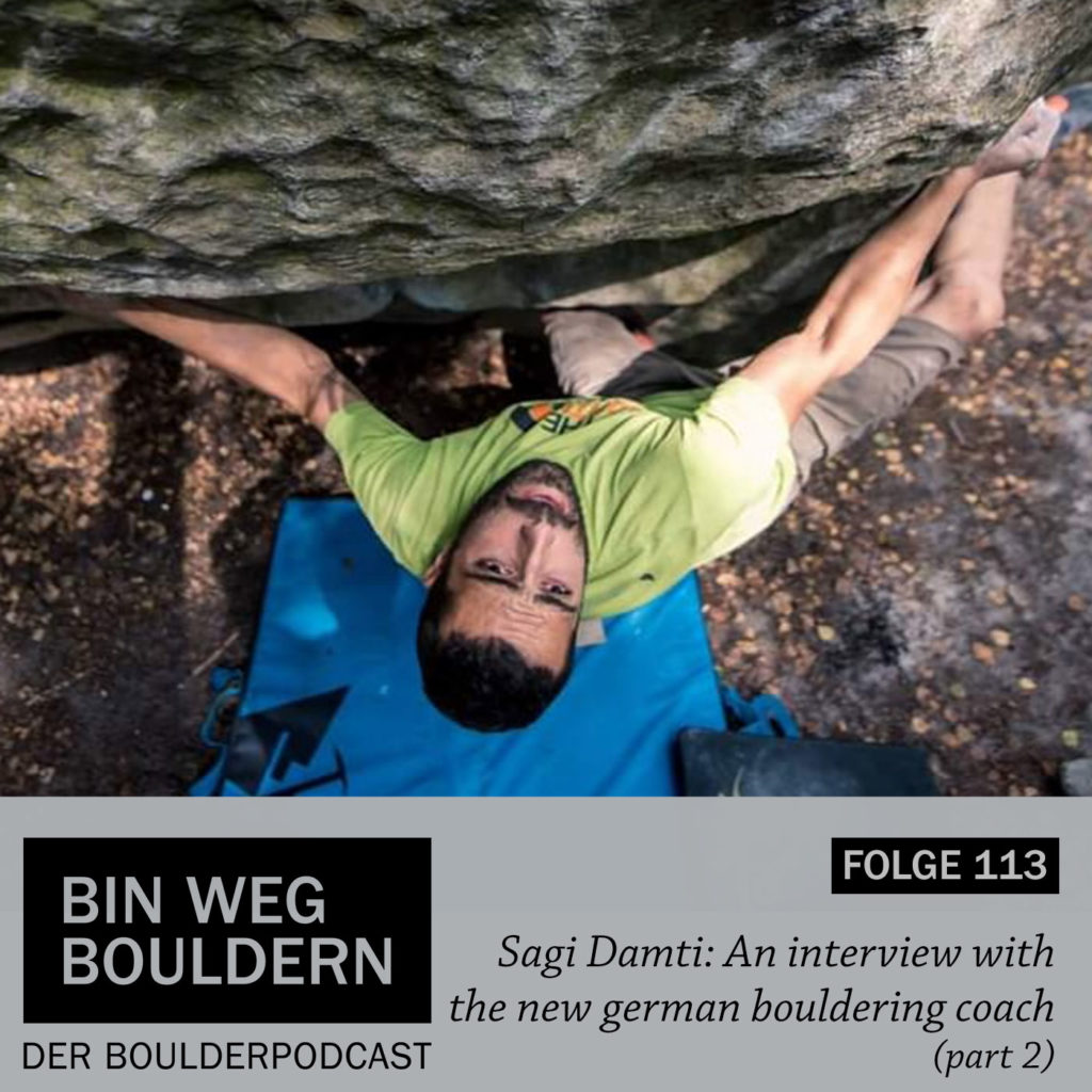 Sagi Damti, Bouldering Coach of the German National Team / DAV