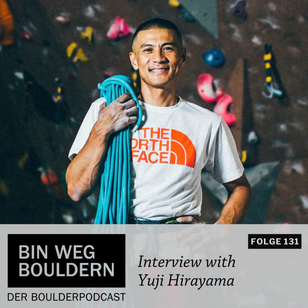 BIN WEG BOULDERN Interview with Yuji Hirayama. Photo Credit: Takuya Nagamine